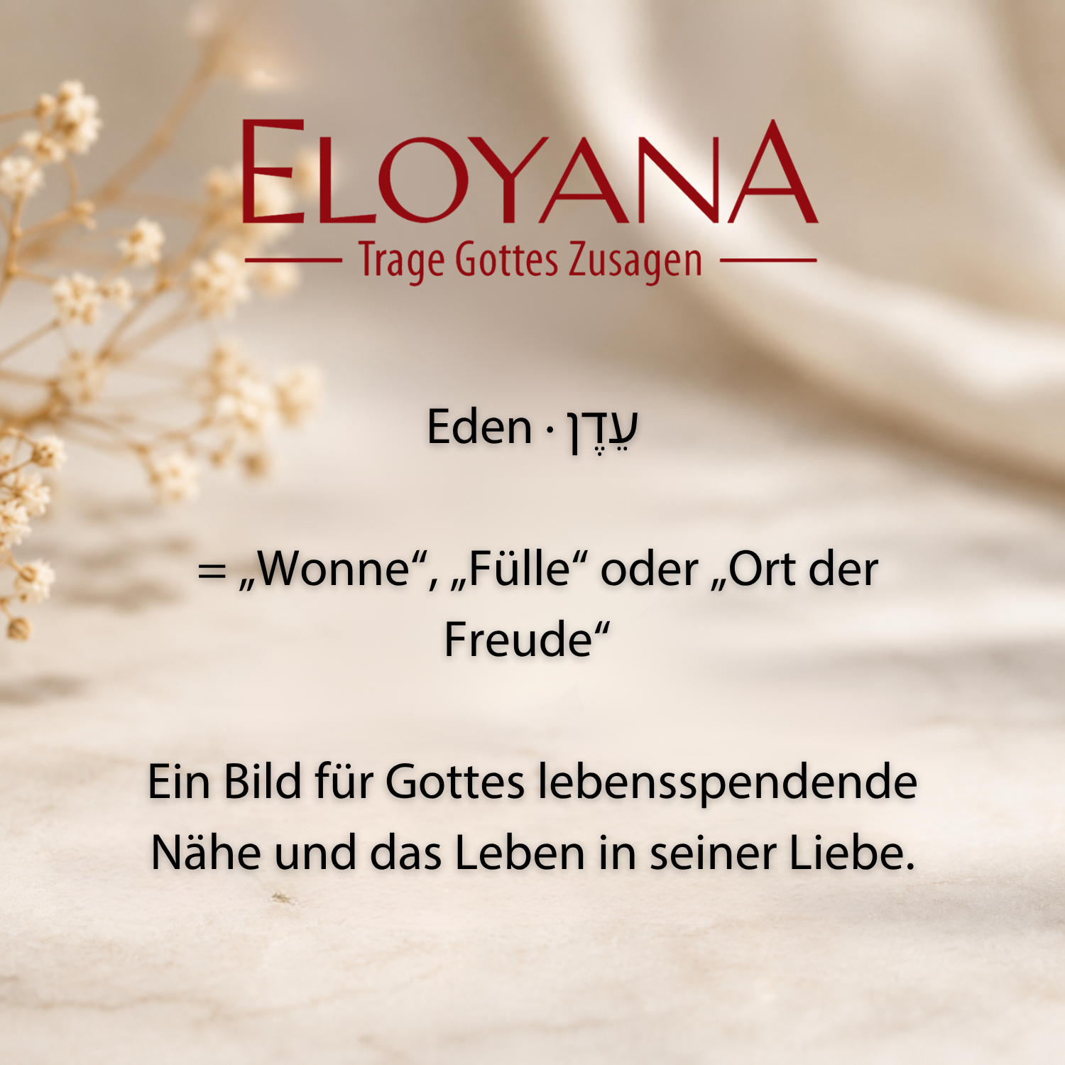 Eden - Lebensbaum Anhänger