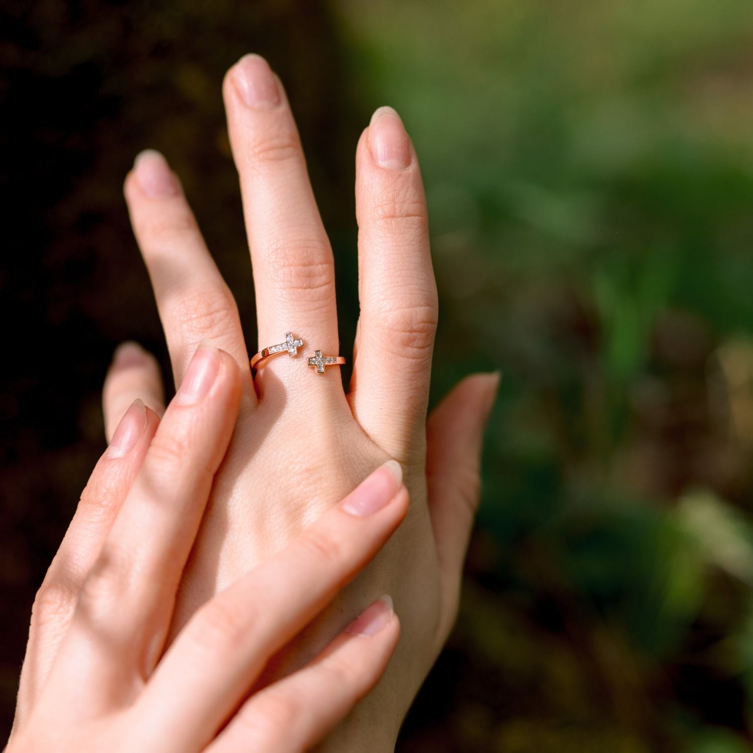 Elior "Gott ist mein Licht" Ring
